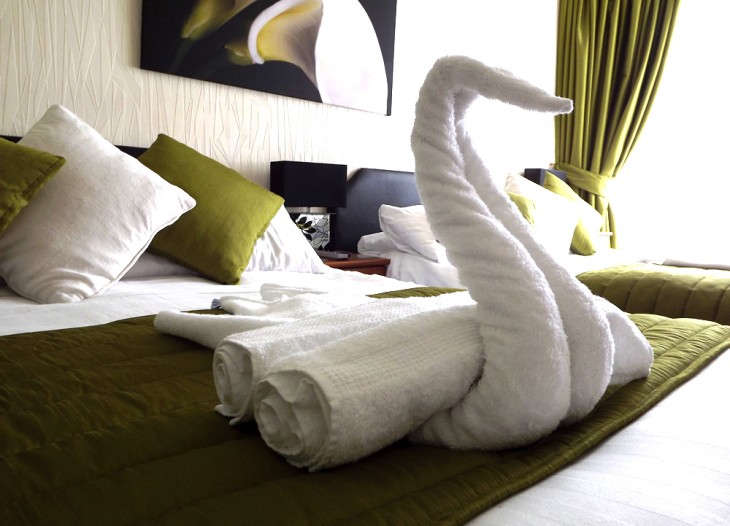 Swan Towel